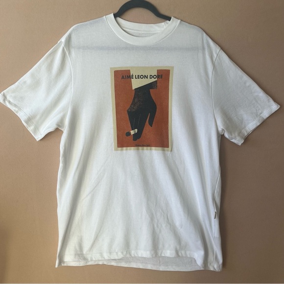 Aime Leon Dore Other - Aime Leon Dore Molina dart Graphic T-Shirt Hand Cigarette size L